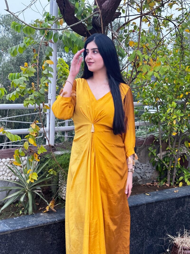 Yellow Ombre Dress