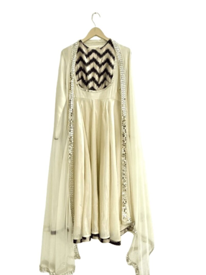 Golden shimmer anarkali
