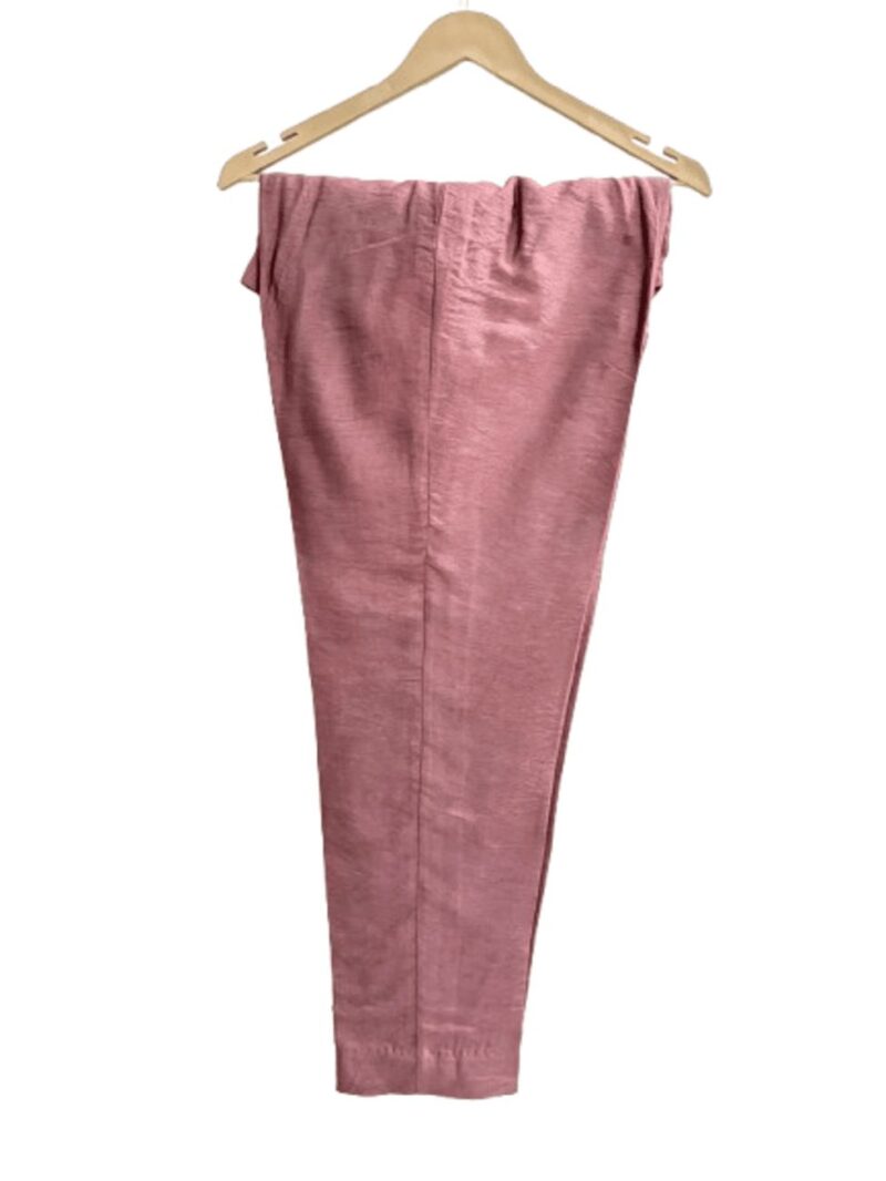 BLUSH ANARKALI WITH ORGANZA DUPATTA - Image 2